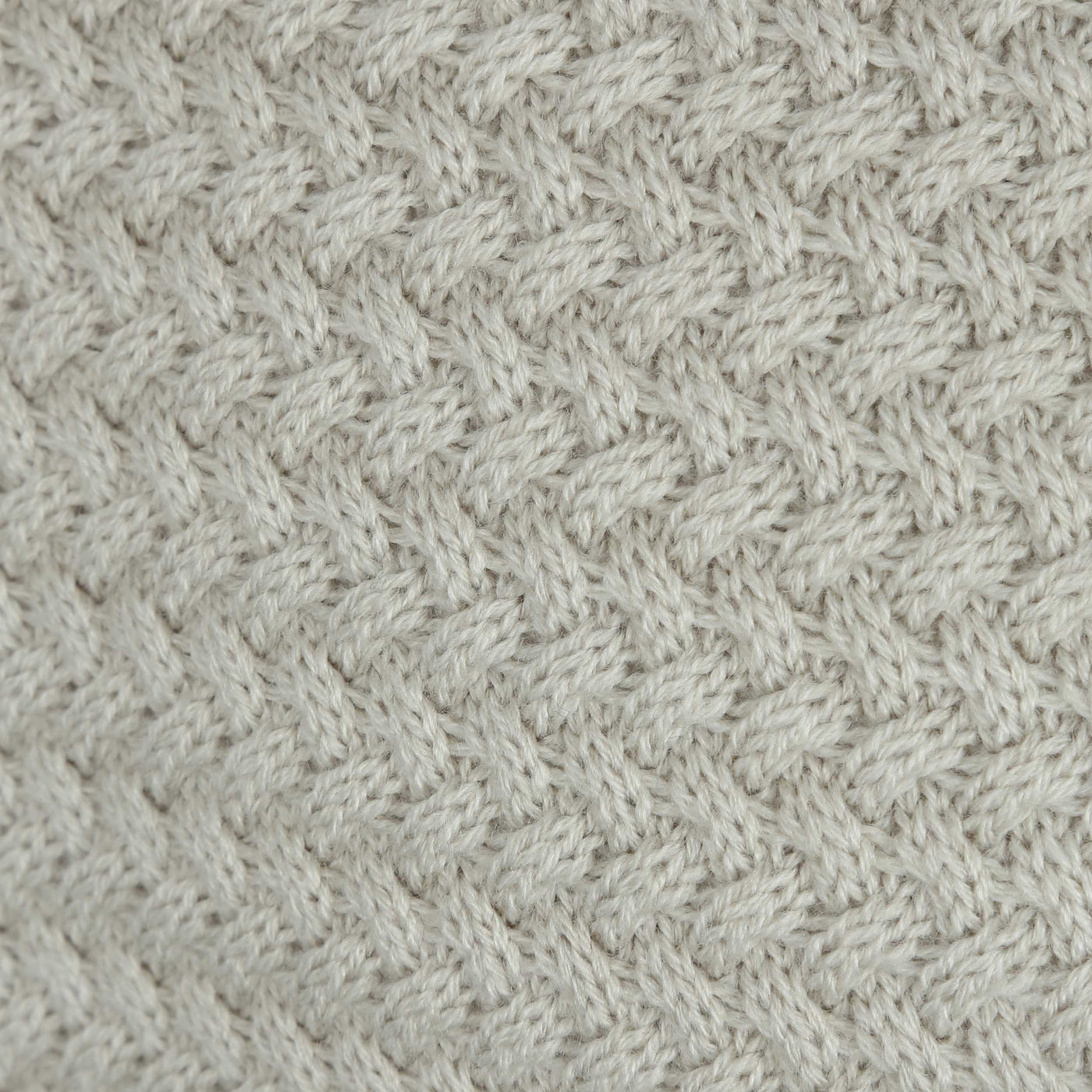 Thomas Maine Knitted Roll Neck in Oat