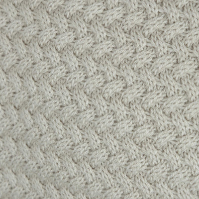 Thomas Maine Knitted Roll Neck in Oat