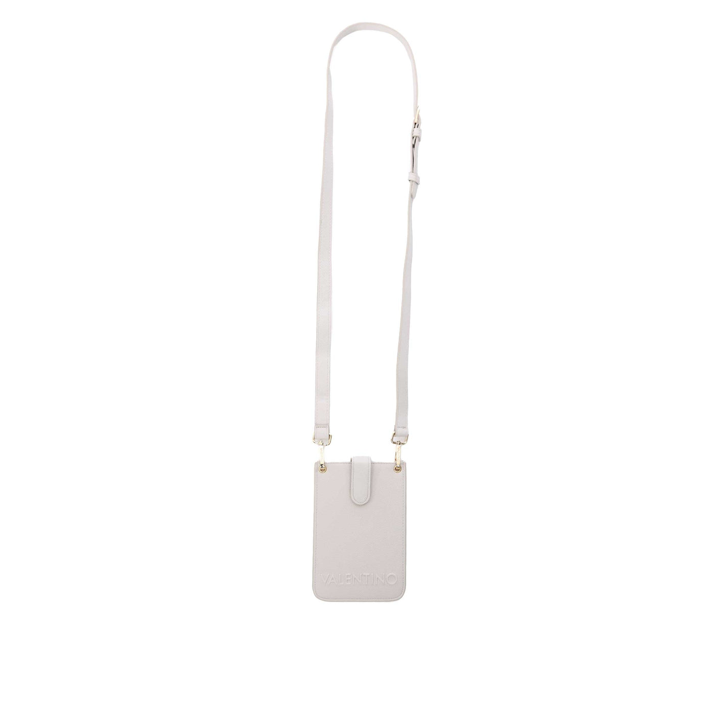 Valentino Bags Noodles Phone Holder in Ecru