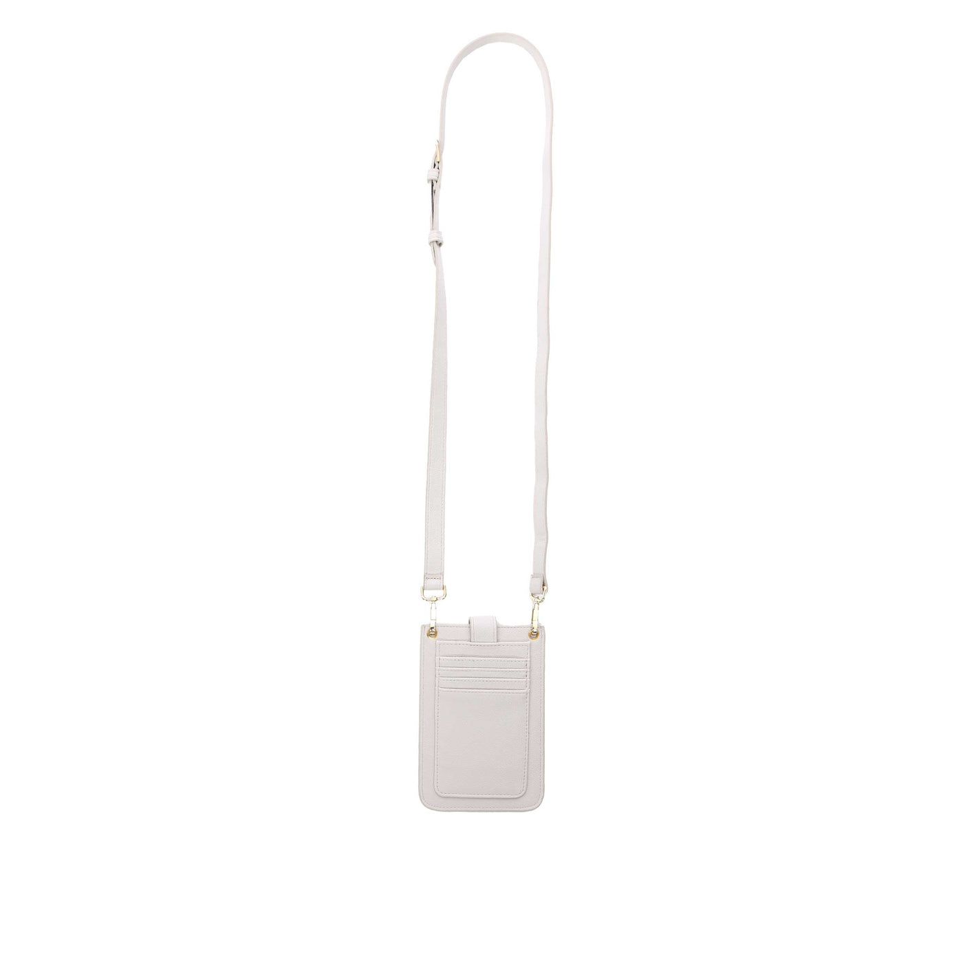 Valentino Bags Noodles Phone Holder in Ecru Back