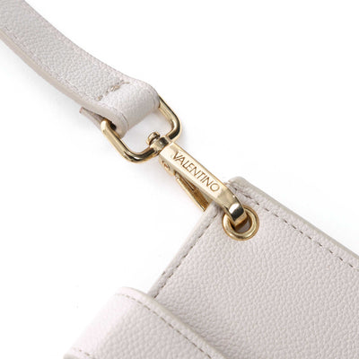 Valentino Bags Noodles Phone Holder in Ecru Clasp