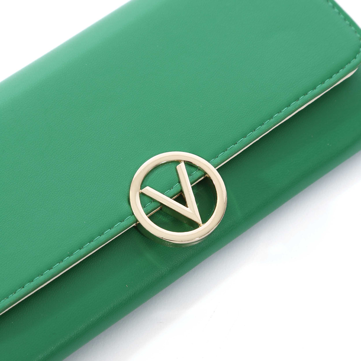 Valentino Bags July RE Ladies Purse in Green Logo