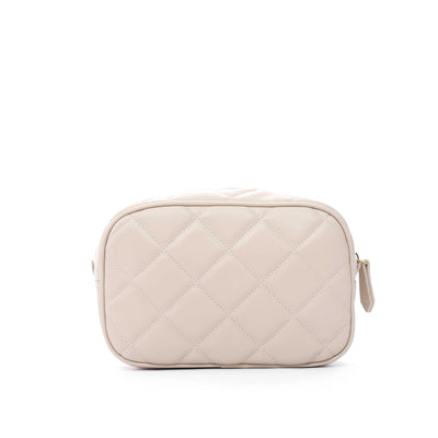 Valentino Bags Ocarina Cosmetic Case in Ecru Back
