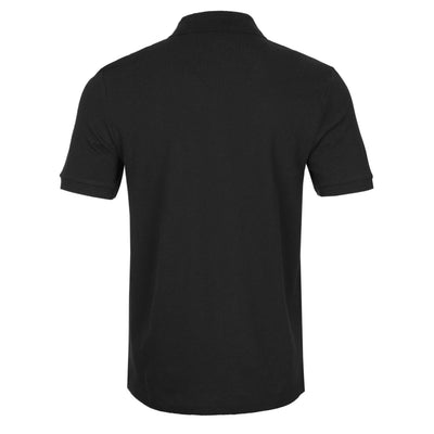 Paul Smith Paint Splatter Polo Shirt in Black Back