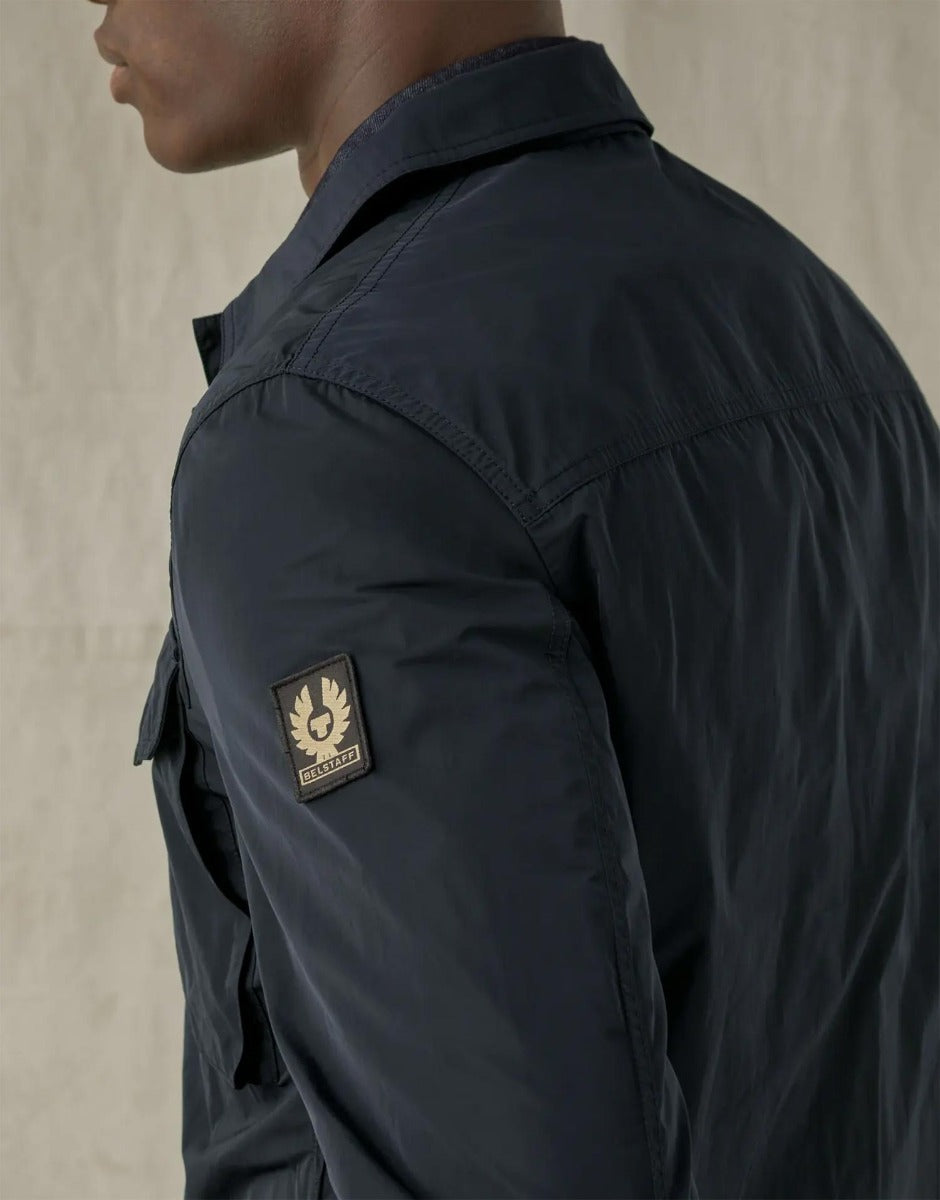 Belstaff Command Overshirt in Dark Ink Logo