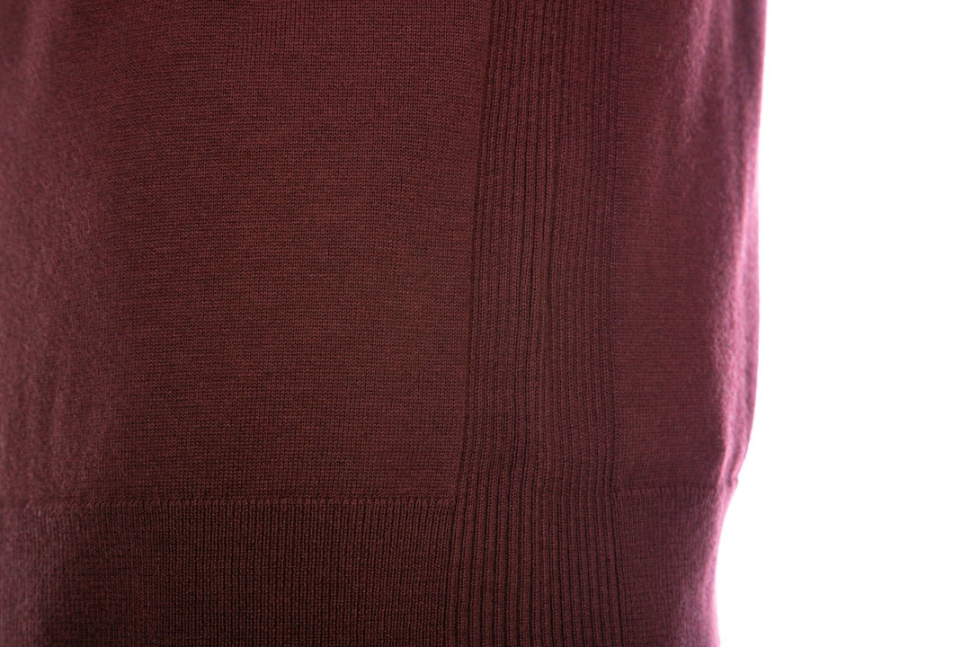 Belstaff Bay Half Zip Knitwear in Burnished Red I Belstaff I Norton Barrie