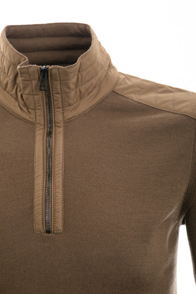 Belstaff Kilmington Knitwear in Earth Shoulder