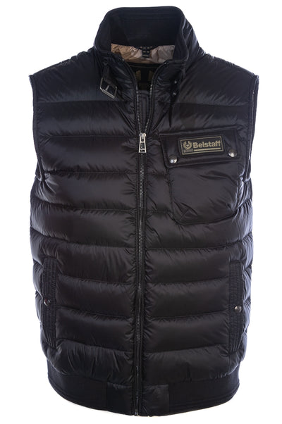 Belstaff Streamline Vest Gilet in Black