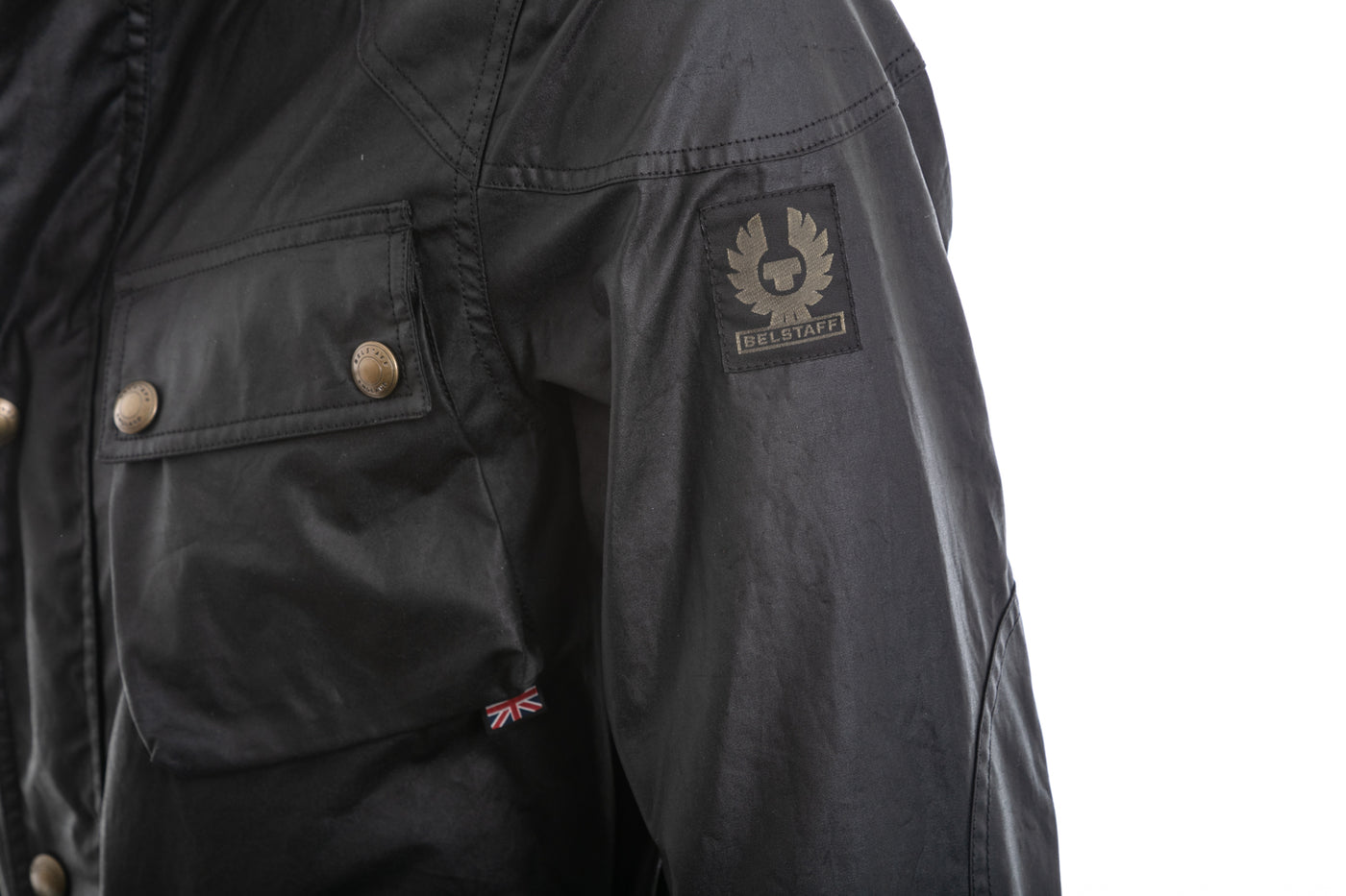 Belstaff Trialmaster Jacket in Black Logo