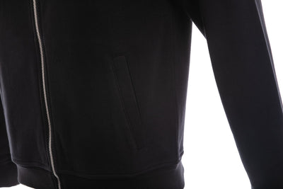 Belstaff Zip Through Sweat Top in Black Pocket