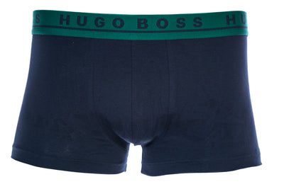 BOSS 3 Pack Trunk Underwear in Navy with Contrast Waistands