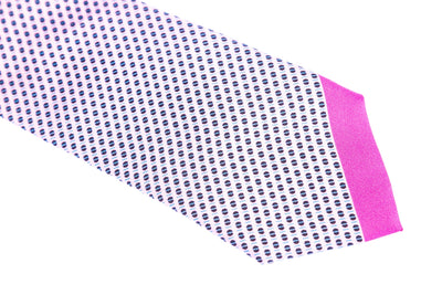 BOSS 7.5cm Tie in Pink Dot