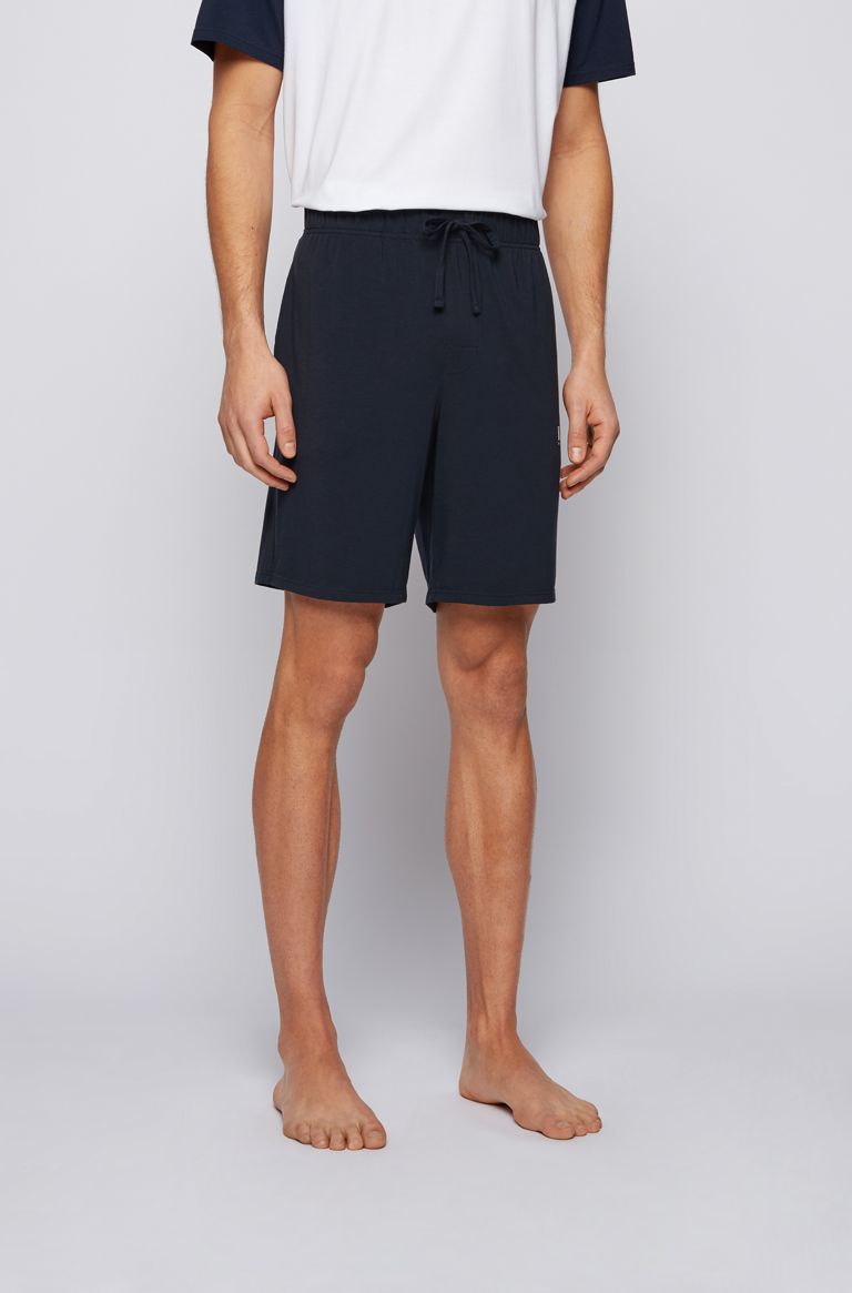 BOSS Balance Shorts Sweat Short in Navy Model 1 