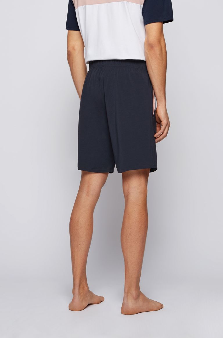 BOSS Balance Shorts Sweat Short in Navy Model 2 