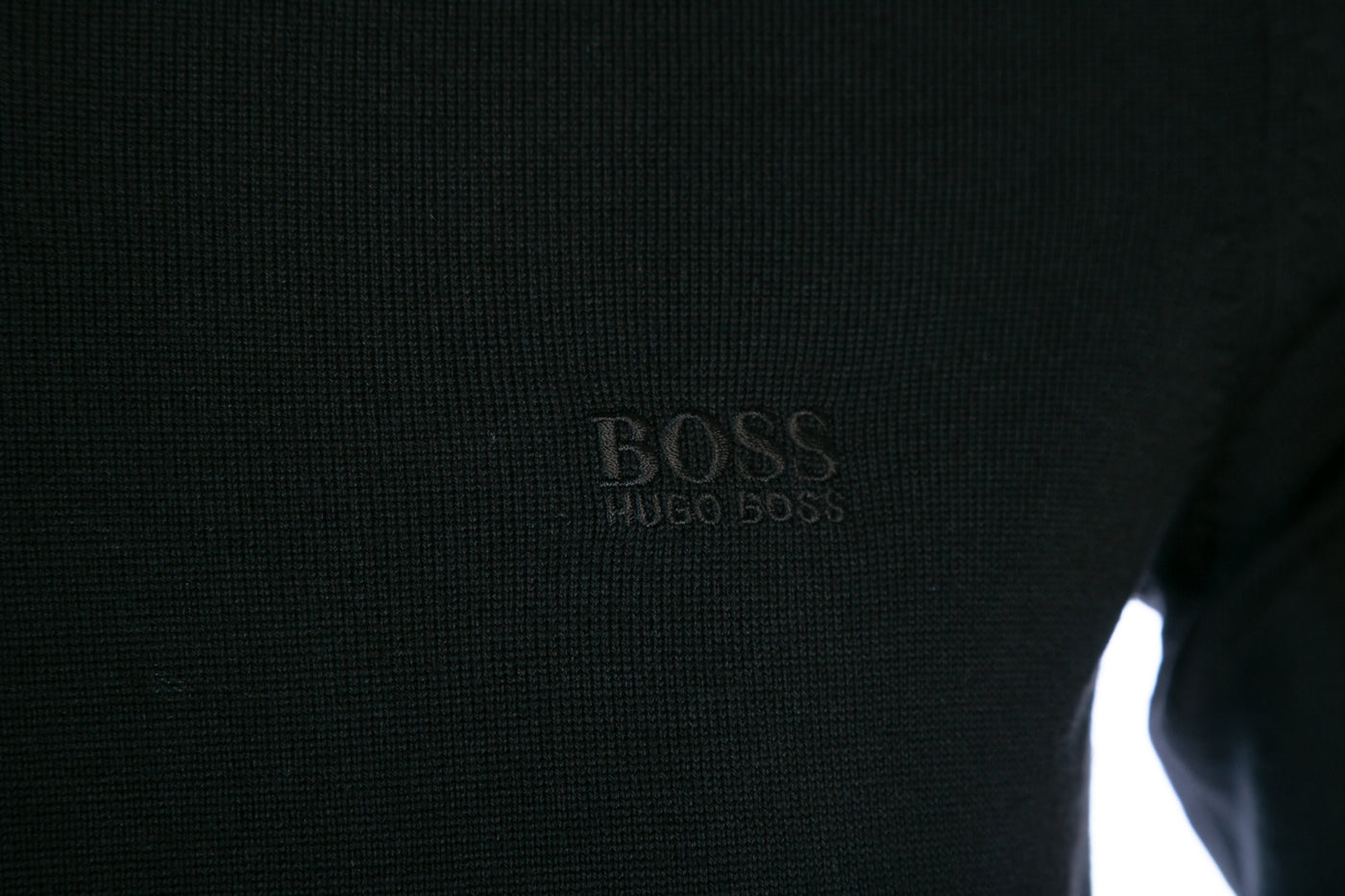 BOSS Baram-L Knitwear in Black