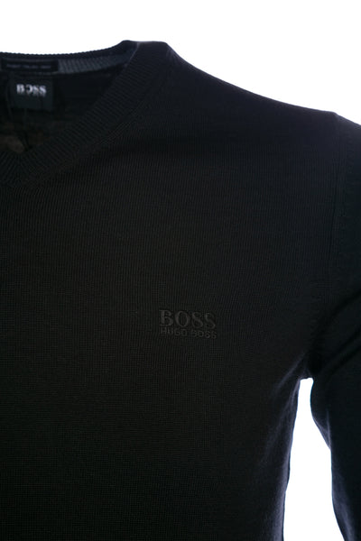 BOSS Baram-L Knitwear in Black
