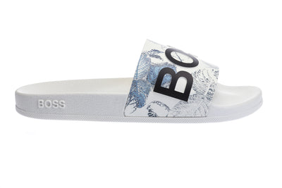 BOSS Bay_Slid_BT Slide in White