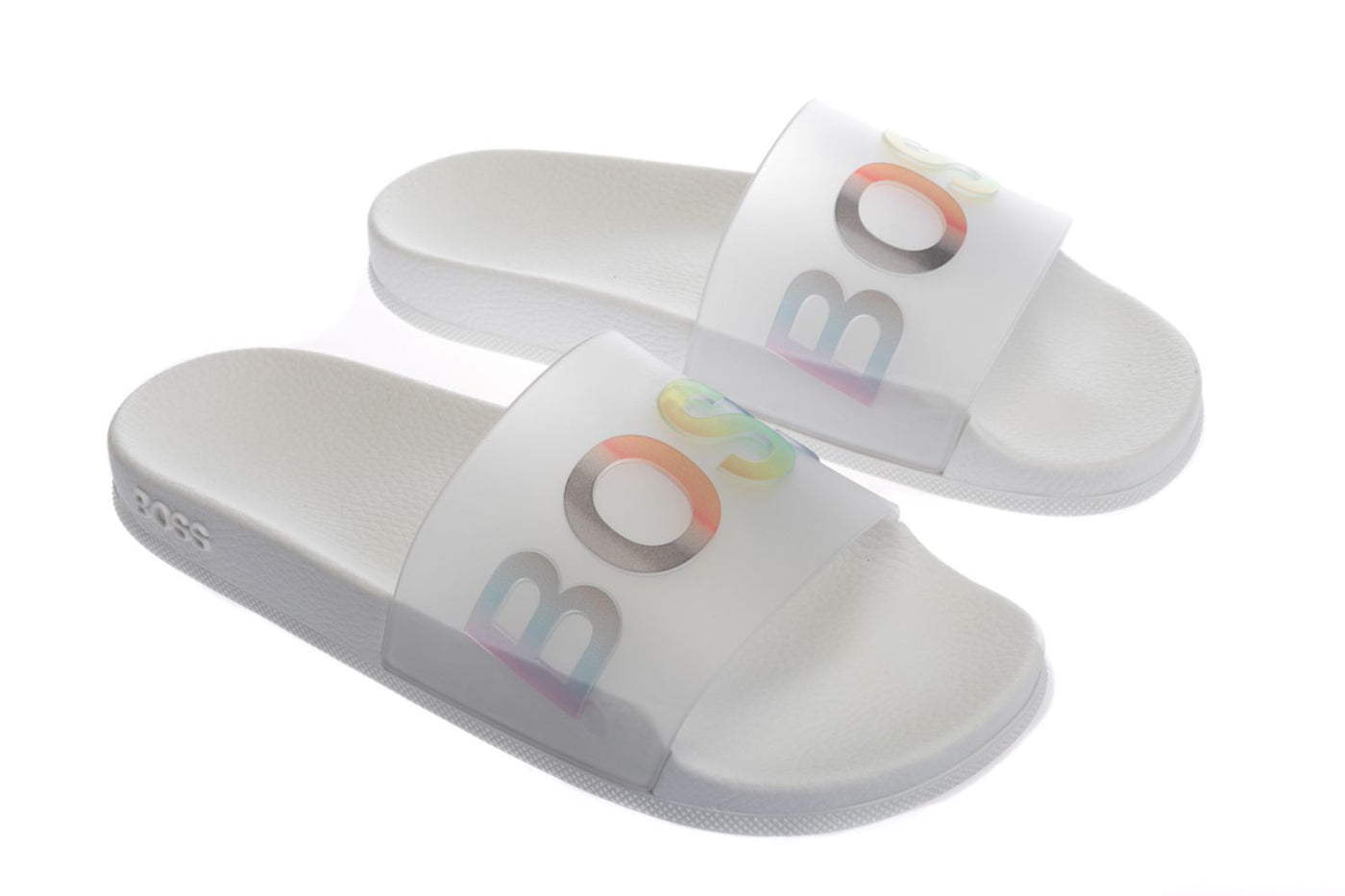 BOSS Bay_Slid_PRD Slide in White Pair 2