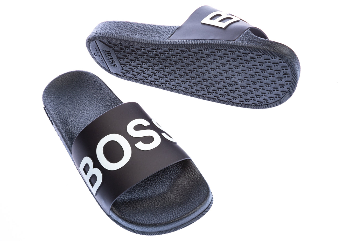 BOSS Bay_Slid Slide in Navy