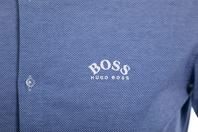 BOSS Biadia_R Short Sleeve Shirt in Bright Blue