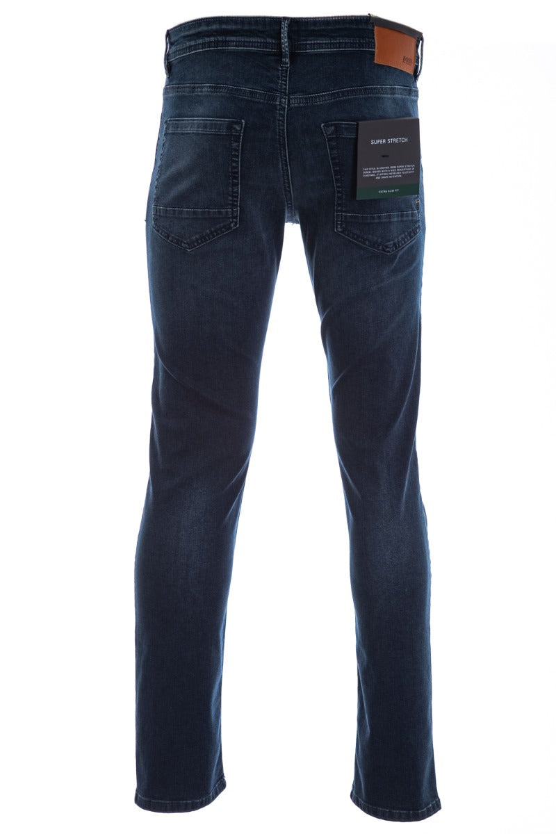 BOSS Charleston BC Jean in Dark Denim Stretch Back