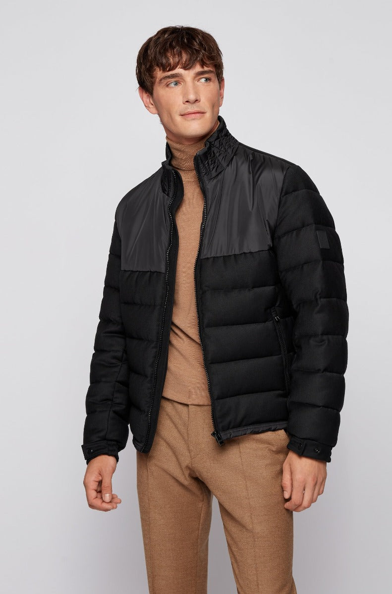 BOSS Cink Jacket in Black Model 1
