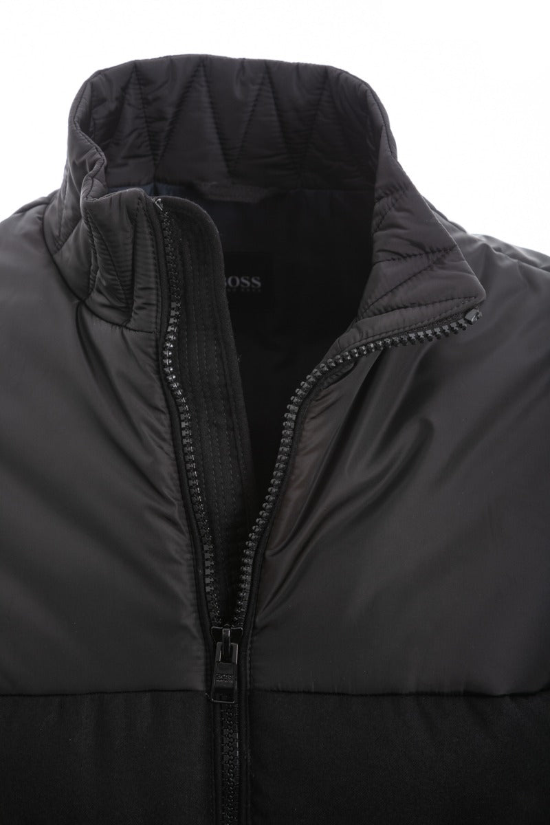 BOSS Cink Jacket in Black Open Neck