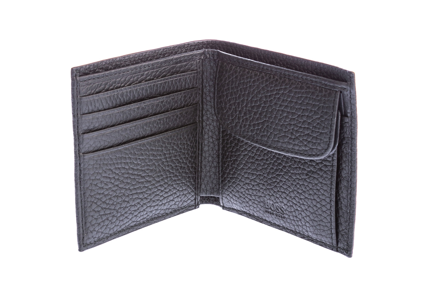 BOSS Crosstown_4cc Coin Wallet in Black