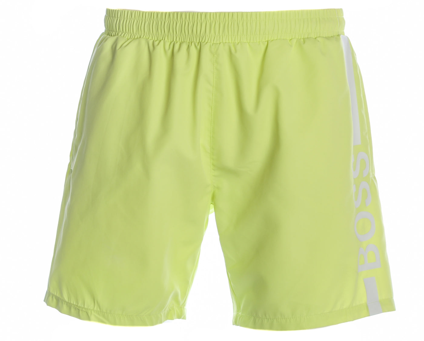 BOSS Dolphin Swim Short in Lemon