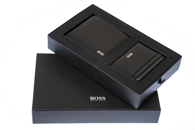 BOSS GBBM_8 cc S C Card Holder and Wallet in Black