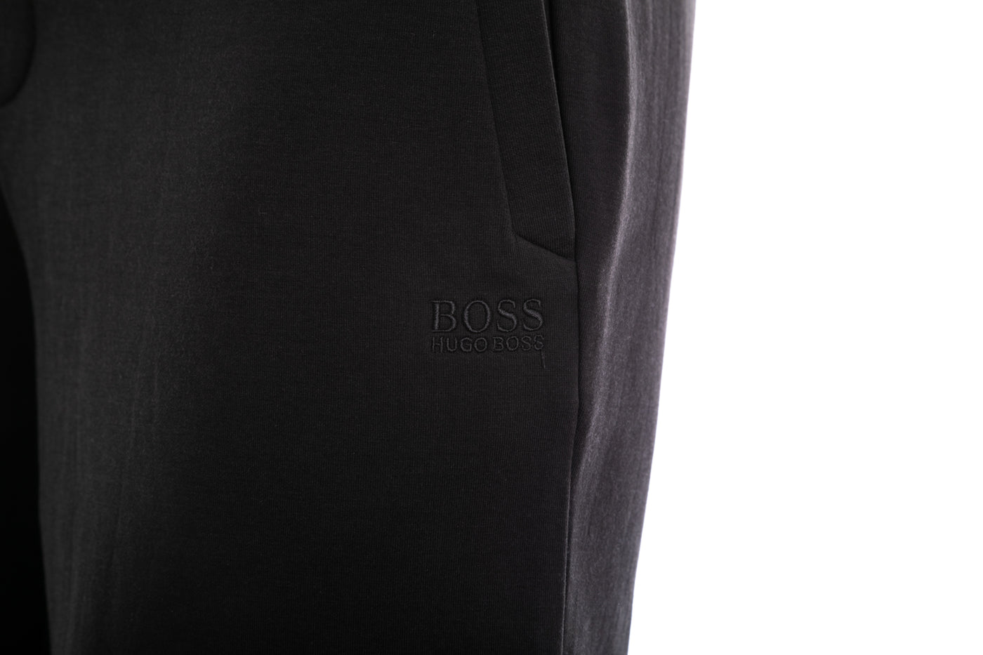 BOSS Headlo 1 Sweat Short in Black Logo 2