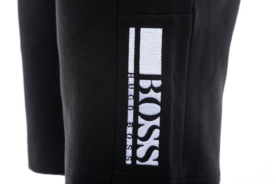 BOSS Headlo 1 Sweat Short in Black  Logo
