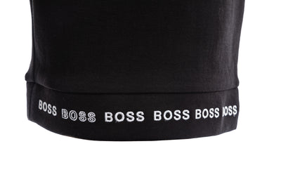 BOSS Headlo 1 Sweat Short in Black Logo