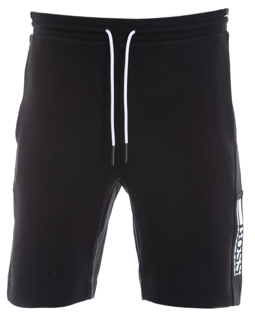 BOSS Headlo 1 Sweat Short in Black 