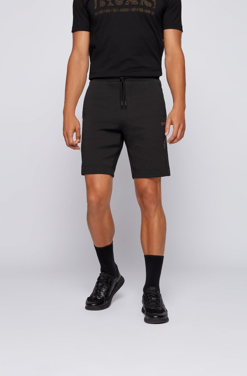 BOSS Headlo 2 Sweat Short in Black BOSS Norton Barrie