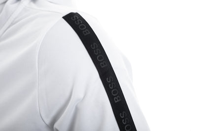 BOSS Heritage Jacket H Sweat Top in White Logo
