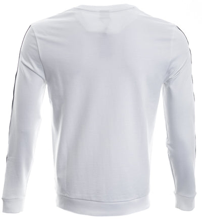 BOSS Heritage Sweatshirt Sweat Top in White Back