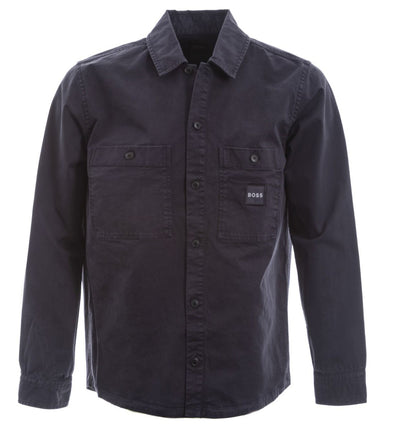 BOSS Locky Shirt in Navy