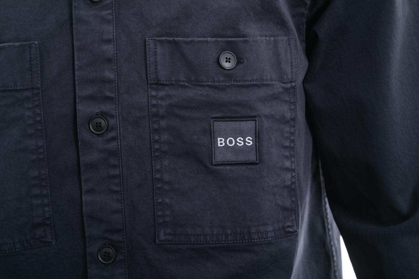 BOSS Locky Shirt in Navy