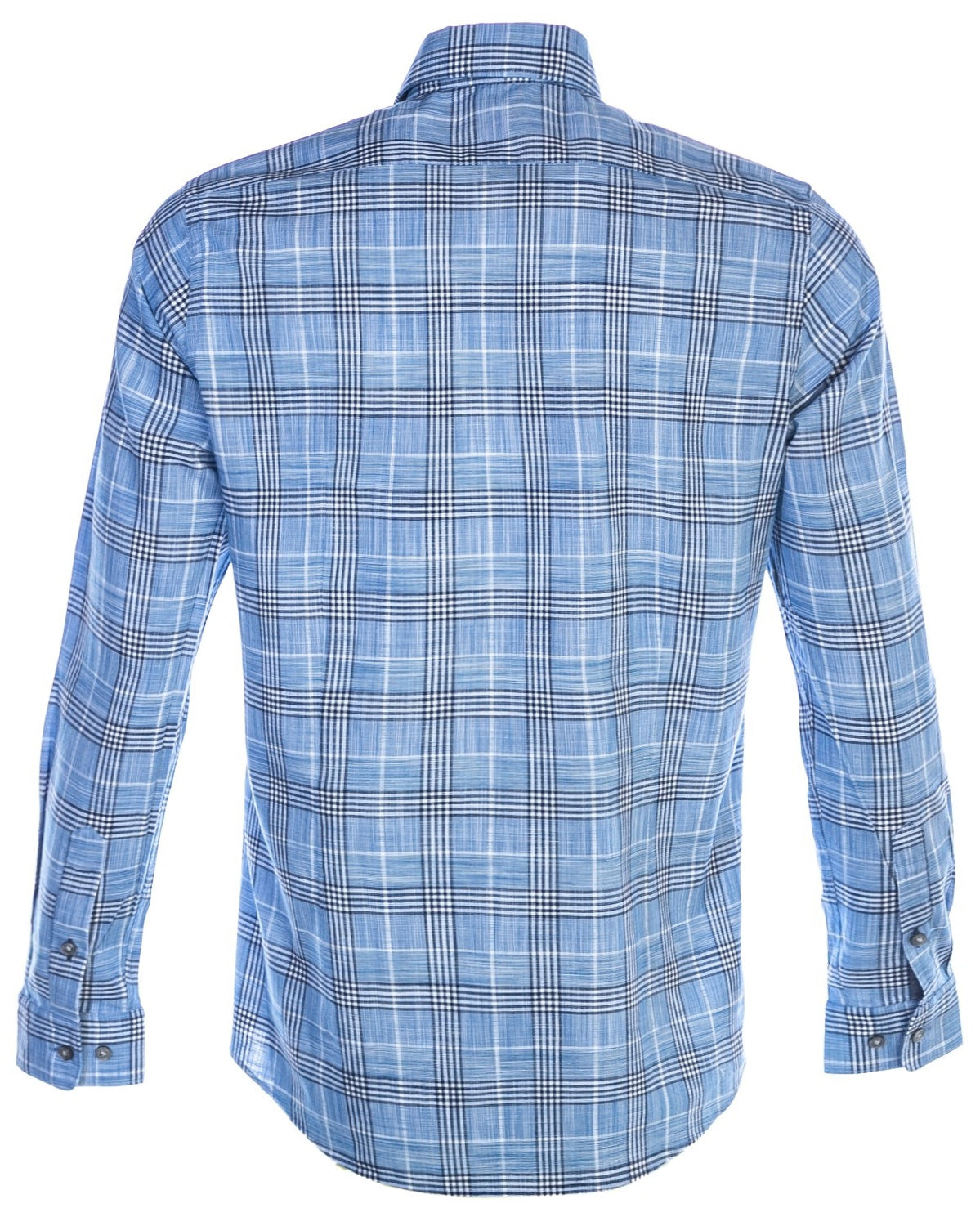 BOSS Lukas_53F Shirt in Blue Check