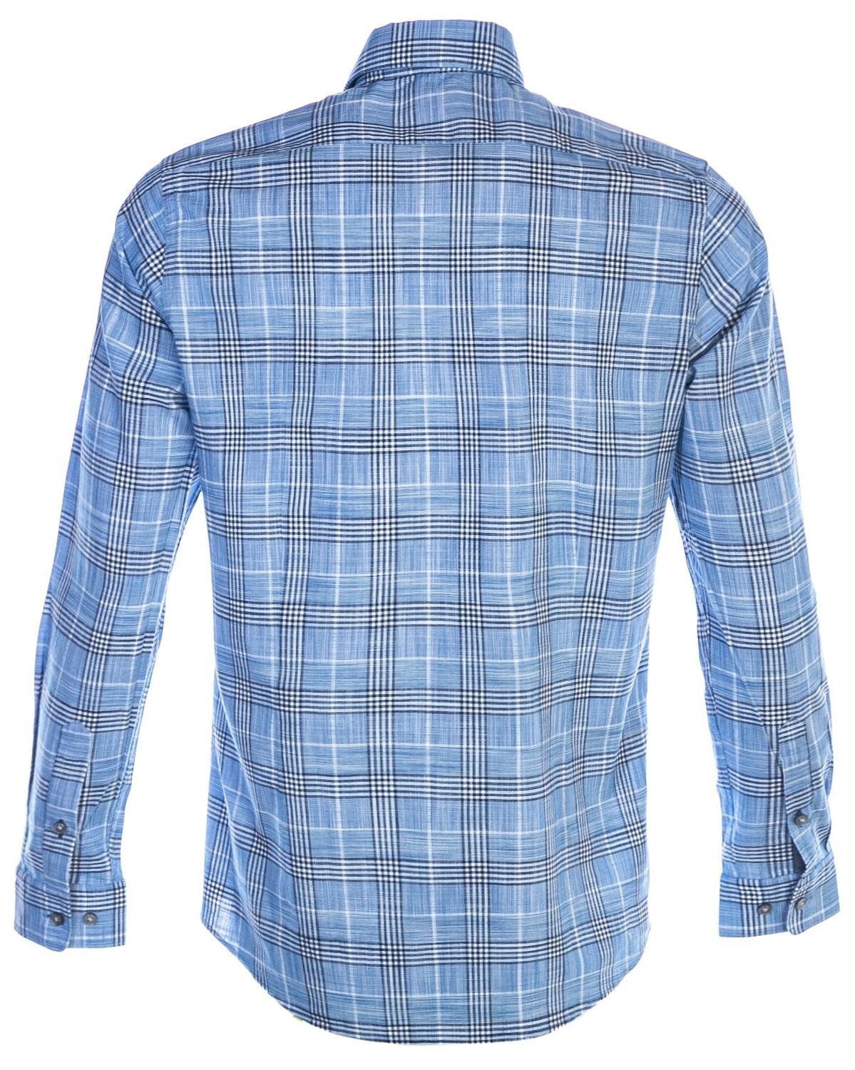 BOSS Lukas_53F Shirt in Blue Check
