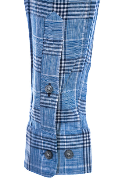 BOSS Lukas_53F Shirt in Blue Check