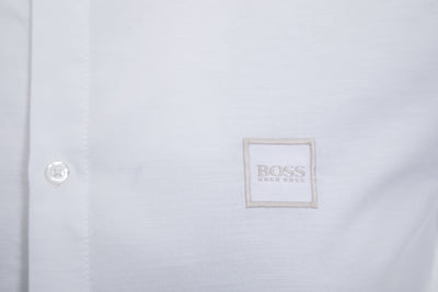 BOSS Magneton_1_Short Short Sleeve Shirt in White