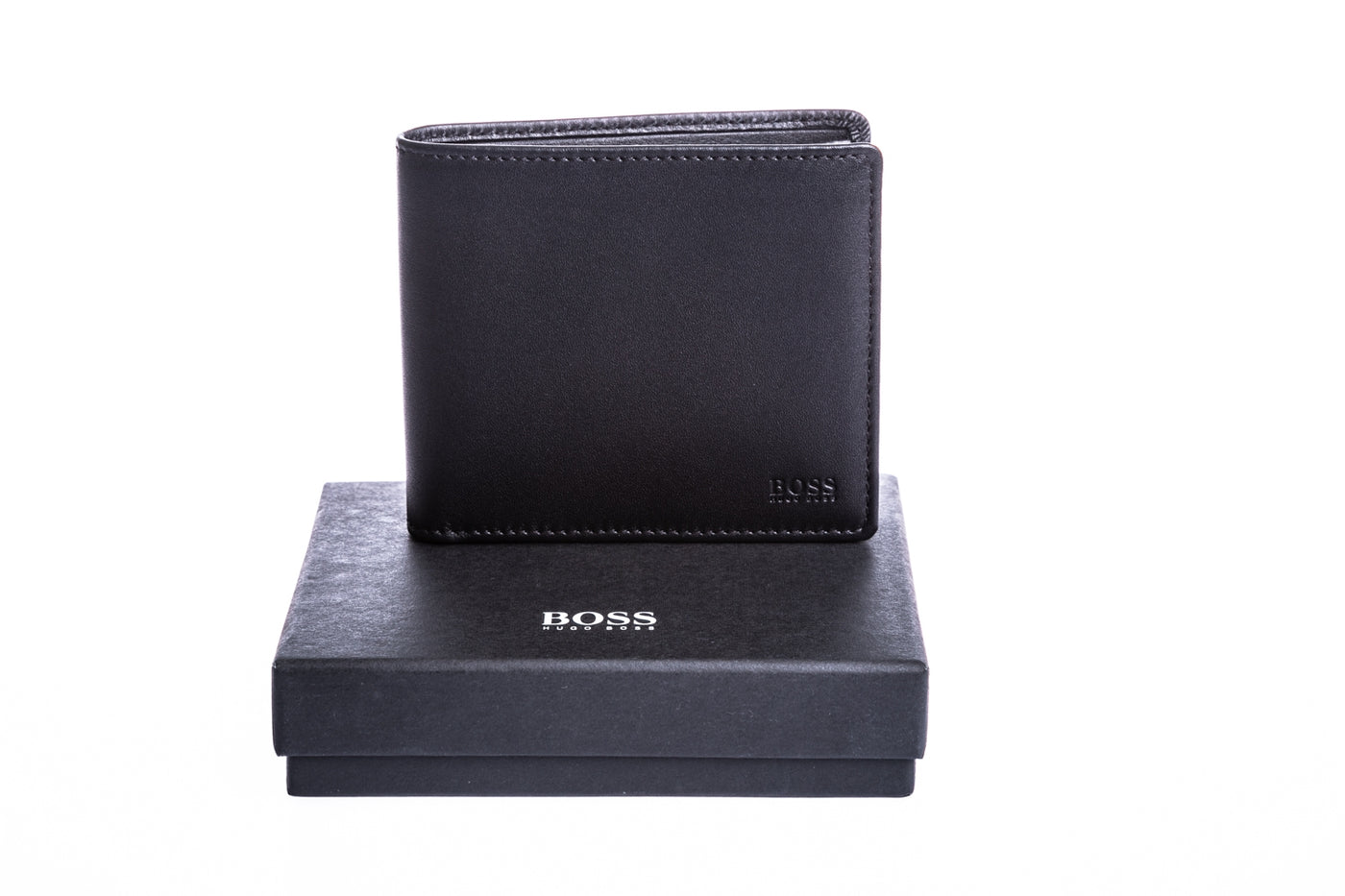 BOSS Majestic_S 8CC Wallet in Black