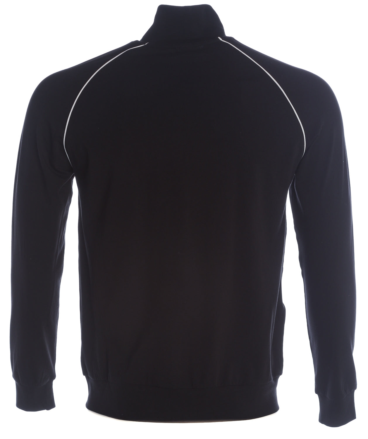BOSS Mix & Match Jacket Z Sweat Top in Black & White