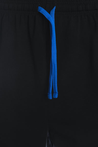 BOSS Mix & Match Sweat Short in Black & Blue