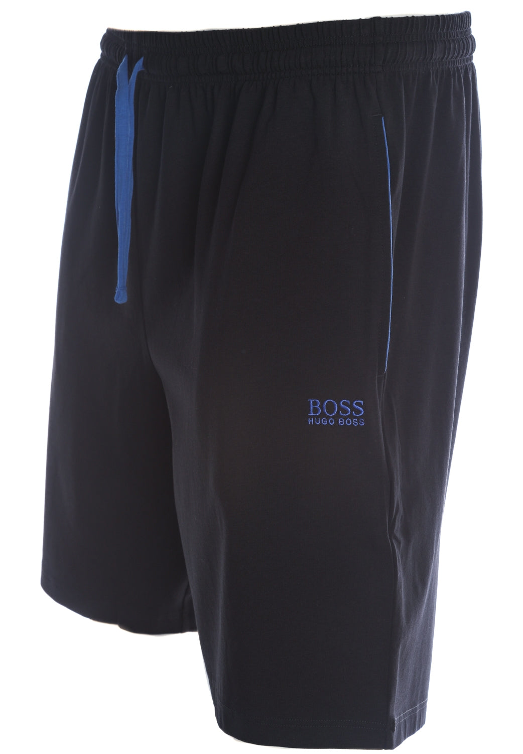 BOSS Mix & Match Sweat Short in Black & Blue