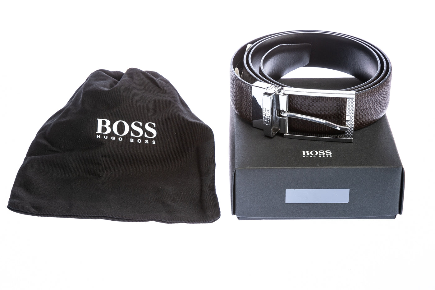 BOSS Obert-HB Belt in Black & Brown