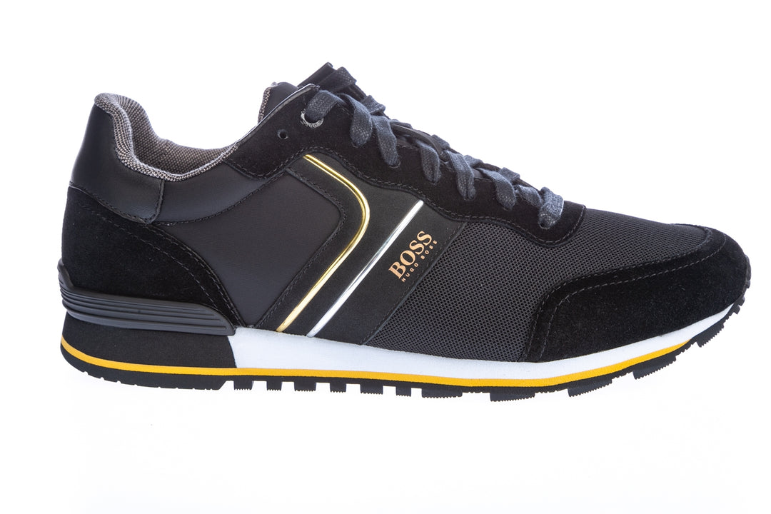 BOSS Parkour Runn Trainer in Black Gold I BOSS I Norton Barrie