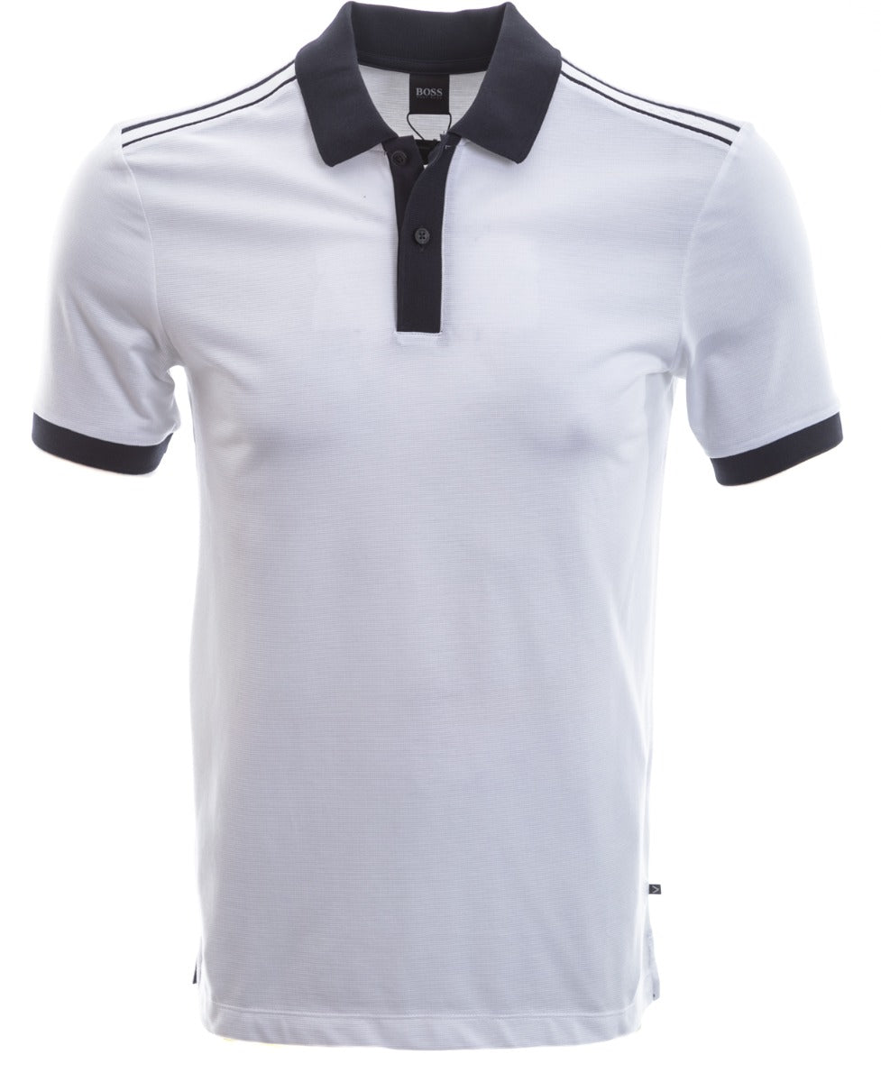 BOSS Parlay 128_P Polo Shirt in White